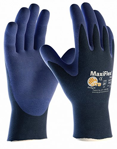 DBI Trading MaxiFlex Elite, Arbeitshand-/Montagehandschuhe, 3-er Pack, Große 9, L, 34-274