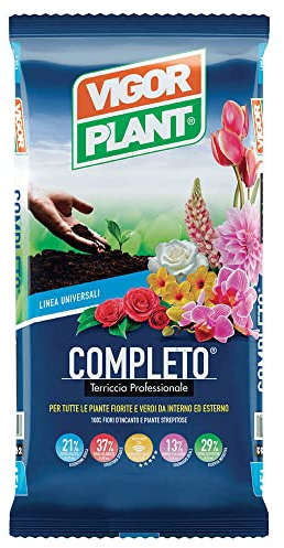 VigorPlant terreau complet, 45 L, tourbe neutre, terreau universel pour plantes