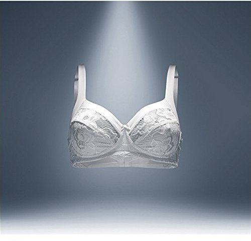 LEPEL Intimo Donna Reggiseno Senza Ferretto dolcepizzo belseno 230 Colore Bianco Taglia 6 Coppa b