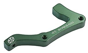 Reverse - Adattatore freni a disco Shimano IS-PM 203 mm posteriore verde