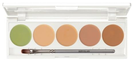 Kryolan Palette Make Up Camouflage 15 gr - 5 Colori