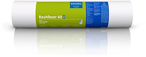 Erfurt PRO Rauhfaser Tapete 40 Rauhfasertapete überstreichbar 33.5X0.53 6 Rollen 1000262