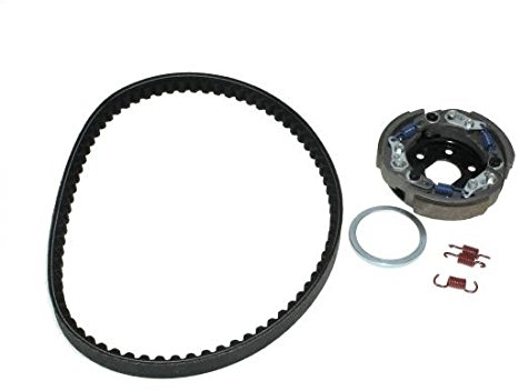 Kupplung Racing inkl. Keilriemen für Minarelli liegend 107mm, Aprilia, Baotian, Benzhou, China Scooter, Gilera, Honda, Kymco, Italjet, Malaguti, MBK, Piaggio, Peugeot, Yamaha 50