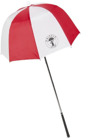 DrizzleStik Flex - Golf Club Umbrella (Red/White) 23 x 2 x 2