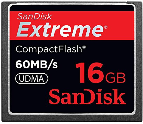 SanDisk Extreme Compact Flash 16GB memory card