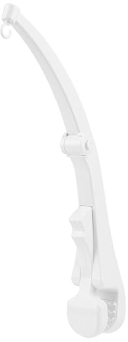 Fehn Reisemobile-Gestänge - Klemm-Halterung für Reise-Musik-Mobile zum Befestigen am Reisebett – ohne Spielwerk – passend für alle Fehn Reise-Musik-Mobiles, 249927,weiß, 41 x 12,2 x 10,4 cm