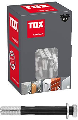 TOX Metrischer Langdübel , Rahmendübel , Control , 12x160 mm , 25 Stück , 030101671