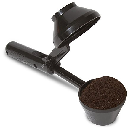 Perfect Pod EZ-Scoop Coffee Scooper & Funnel for Reusable K Cup Refillable Coffee Pods, 2 Tablespoon Capacity