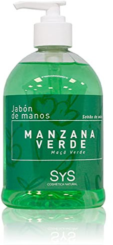 Labnatur Jabón de Manos Líquido Manzana Verde - Aroma Afrutado y Herbal - Limpia en Profundidad y Suaviza - Respeta el pH Natural de la Piel - Vegano - Fabricado en España - 500ml