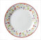 Flirt by R&B 018806 Doppio Shanti Frühstücksteller mit Paisley-Muster, Ø 20cm, Porzellan, weiß (1 Stück)
