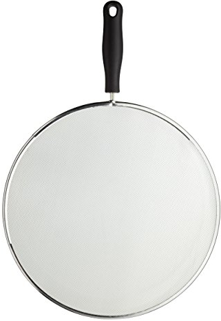 KitchenCraft Large Frying Pan Splash Guard / Splatter Screen, 28 cm (11)