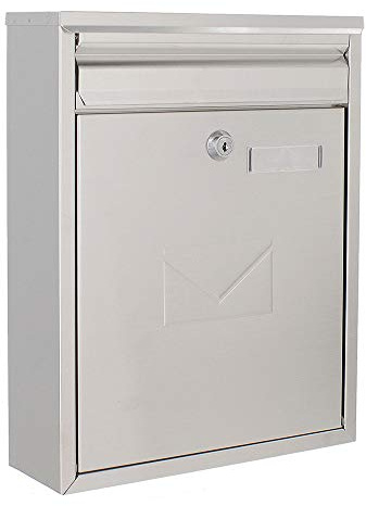 Doppio Accesso Acciaio Inox Cassetta Della Posta Pro First 250 Casella Postale
