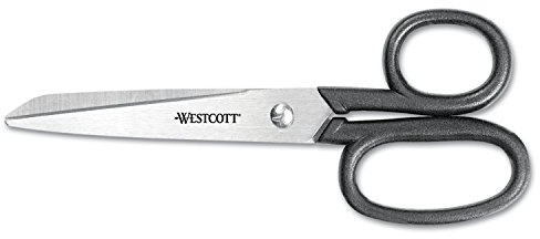 Westcott Shears, Left/Right Hand, 6, 2.75 Cut, Black