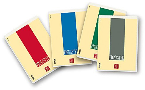 Pigna 02137485M Blocco A4 con Punto Metallico, 70 Fogli, conf. 10 pezzi