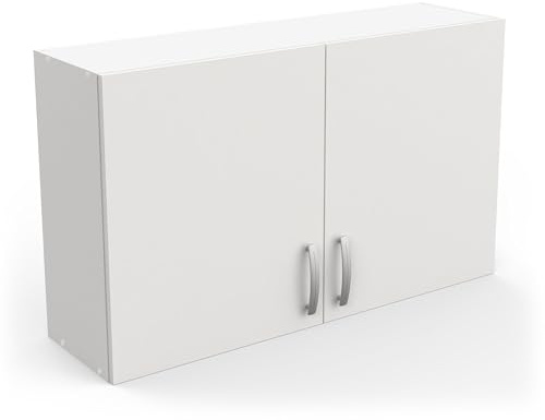 Demeyere 13 CASA Adria 'A1 Suspendue 100 cm 2 Ante. Dim. 100 * 28 * 60H cm. melamina. Blanc.