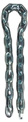 Master Lock 8021EURD - Kette aus gehärtetem Stahl - viereckiges Glied - Vinylschlauch 2,00 m x Ø 10 mm