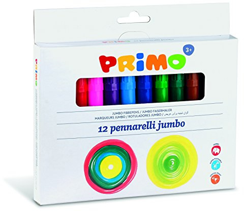 Flamastry Primo Jumbo 12 kolorów