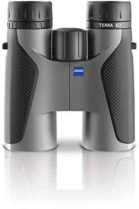 ZEISS Terra ED - Prismáticos Impermeables de 8 x 42 Pulgadas, Enfoque rápido con Vidrio Recubierto para una claridad óptima en Todas Las Condiciones climáticas, para observación de Aves, Caza,