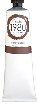 Gamblin 1980 - Oelfarbe - Umbra gebrannt - 150 ml