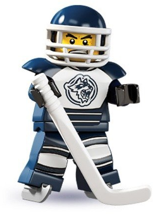 LEGO 8804 - Eishockey-Spieler aus Sammelfiguren, Serie 4