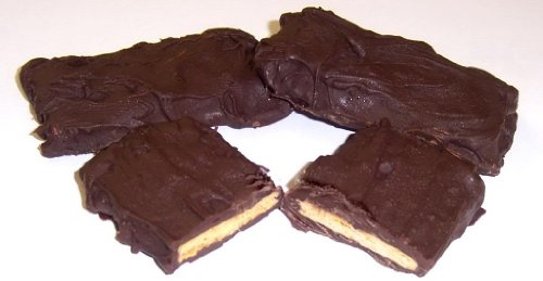 Scott's Cakes Dark Chocolate Graham Crackers in a 1 Pound Plastic Deli Container