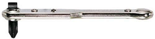 General Tools 807SX 1/4-Inch Straight and No. 2 Crosspoint Ratchet Offset Screwdriver