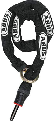 ABUS Frame Lock Mortise Chain, Adaptor Chain 6KS, 6 mm Thick Chain Lock, Secondary Security for Bicycles, Black