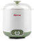 Girmi YG02, Yogurtiera Elettrica con Accessori per Yogurt Greco, Capacità Totale 1,5 litri, 2 Contenitori per utilizzo continuo, Coperchio trasparente con maniglia, Bianco/Verde