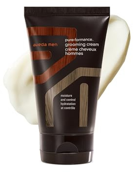 Aveda Men Pure-Formance Grooming Hair Cream | Medium Hold | Conditions, Controls, Adds Moisture and Shine, | 94% Naturally Derived, 4.2 Fl Oz