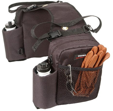 Tough 1 Satteltasche für Trinkflaschen, Nylon, Schwarz