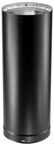 DuraVent 8DVL-48 DVL Galvanized Stainless Steel Double Wall Wood Burning Stove Pipe Connector for Vent Smoke and Exhaust, 48 by 8 inches