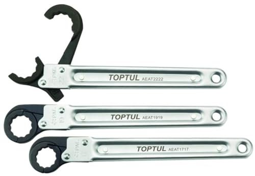 TOPTUL Chiave a cricco ad anello fissa AEAT2222 220mm