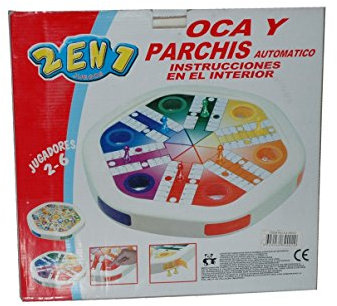 Toinsa - Juego Oca Y Parchis de 6 Jugadores