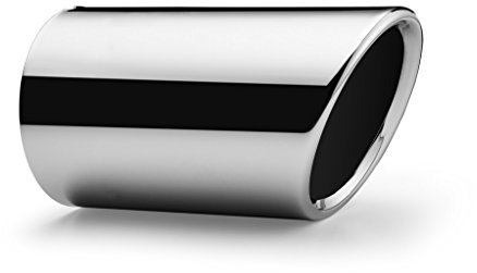 Volkswagen VW Terminale di Scarico, Cromato, 65 mm