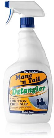 Mane 'n Tail Detangler ElIMINATES TANGLES & Knots 32 Ounce Sprayer