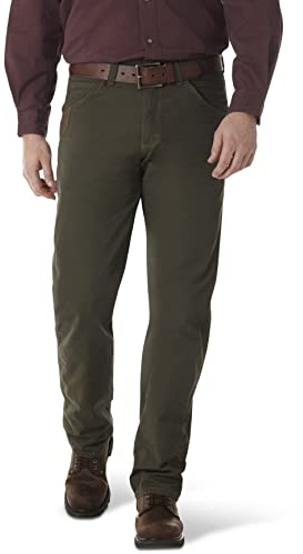 Wrangler Riggs Workwear mens Technician Work Utility Pants, Loden, 38W x 36L US