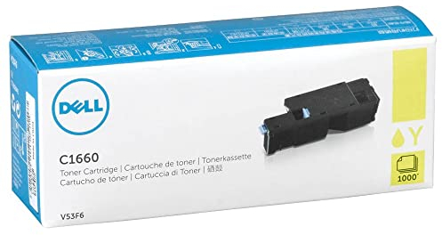 Original Dell C1660W Standard Capacity Yellow Toner - Kit ca. 1.000 Seiten
