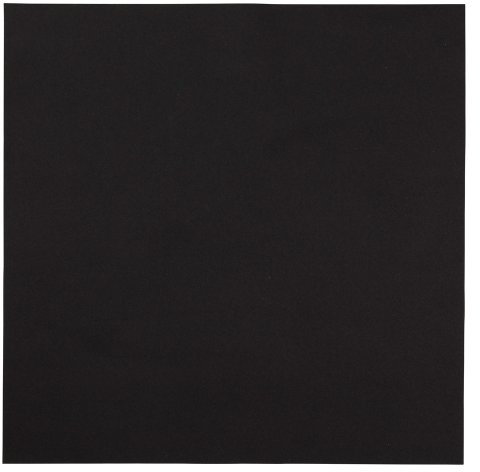 Hoffmaster 125070 Linen-Like Color In Depth Flat Pack Napkin, 16 Length x 16 Width, Black (Case of 500)