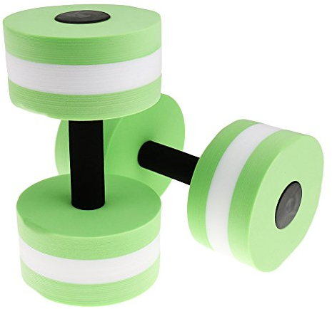 EVA Wassersport Hantel für Fitness Aquatraining Aquajogging Wassergymnastik Schwimmen Übung Grün