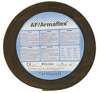 Armacell AF/Armaflex Nastro sigillante / Nastro adesivo per pannelli isolanti 15m (3 x 50mm) (071130)