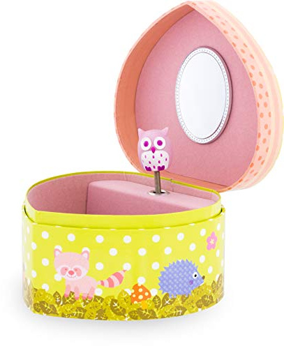 Ulysses 9522 Heart Owl Music Box