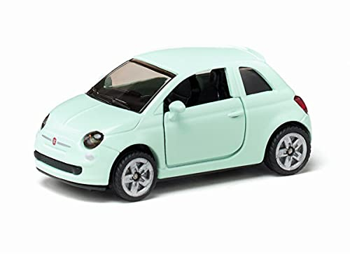 siku 1453, Voiture Fiat 500, Jouet Pour Enfants, Métal/Plastique, Menthe, Pneus En Caoutchouc