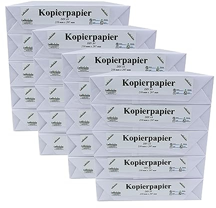 10000 Blatt Kopierpapier DIN A4 Standard