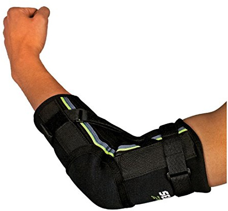 SELECT 5660305111 - Bendaggio per gomito con guide, XXL, colore: Nero