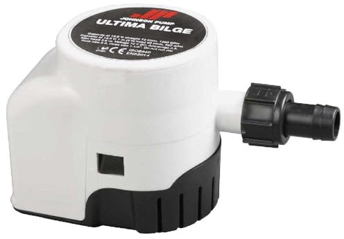 Johnson Pumps 32-47261-002 1250 GPH Ultima Bilge Pump, 12V
