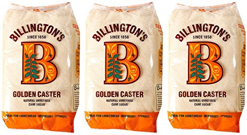 (3 Pack) - Billingtons - Org Golden Caster Sugar | 500g | 3 Pack Bundle