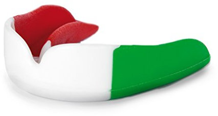 LEONE 1947, Titan Junior Mundschutz, Unisex-Kind, Dreifarbig, Taglia Unica, PD519J