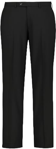 JP 1880 Hommes Grandes tailles L-8XL Pantalon de costume coupe droite ZEUS noir 64 705533 10-64