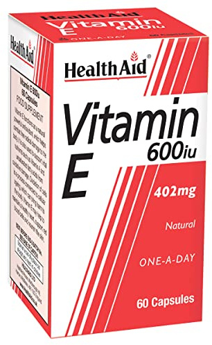 HealthAid Vitamin E 600iu - 60 Capsules