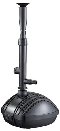 Jebao SPG-1500 Fountain Pump 1500 LPH for Garden Ponds, Fish Ponds & Water Features | 3 Fountain Heads Included | Adjustable Flow Control | Filter & Waterfall Outlet | 10m Cable